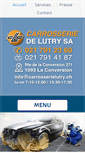 Mobile Screenshot of carrosserielutry.ch